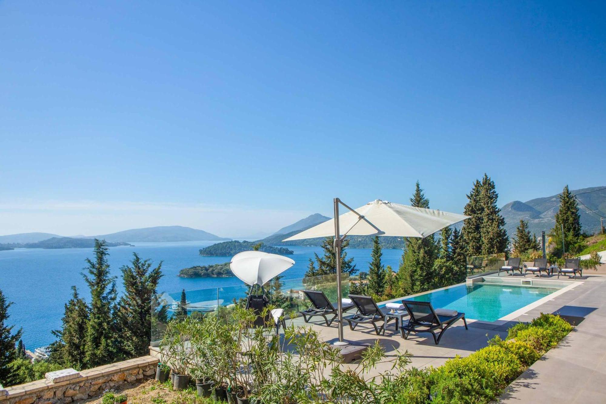 Villa Ino Lefkas Nydri  Esterno foto