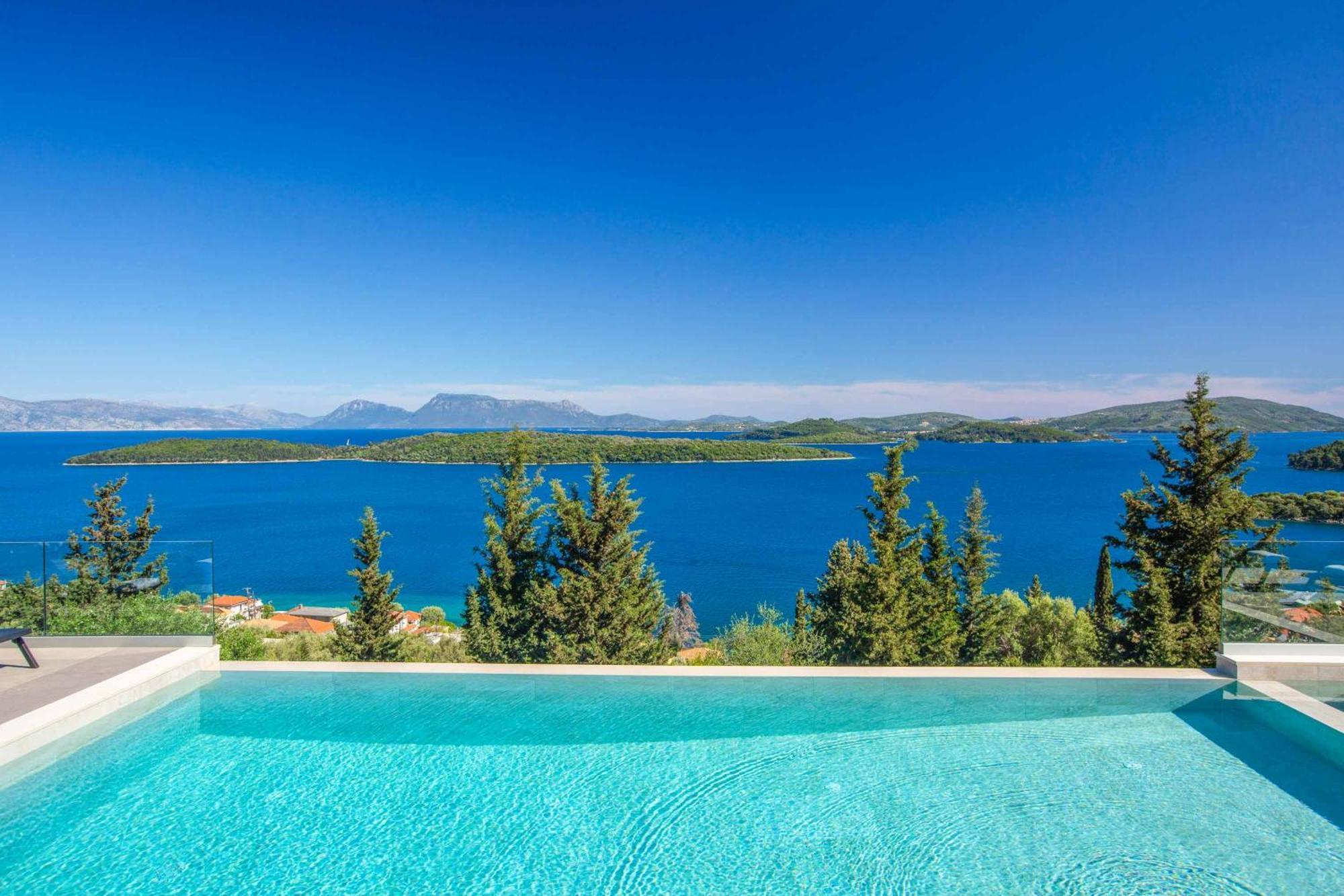 Villa Ino Lefkas Nydri  Esterno foto