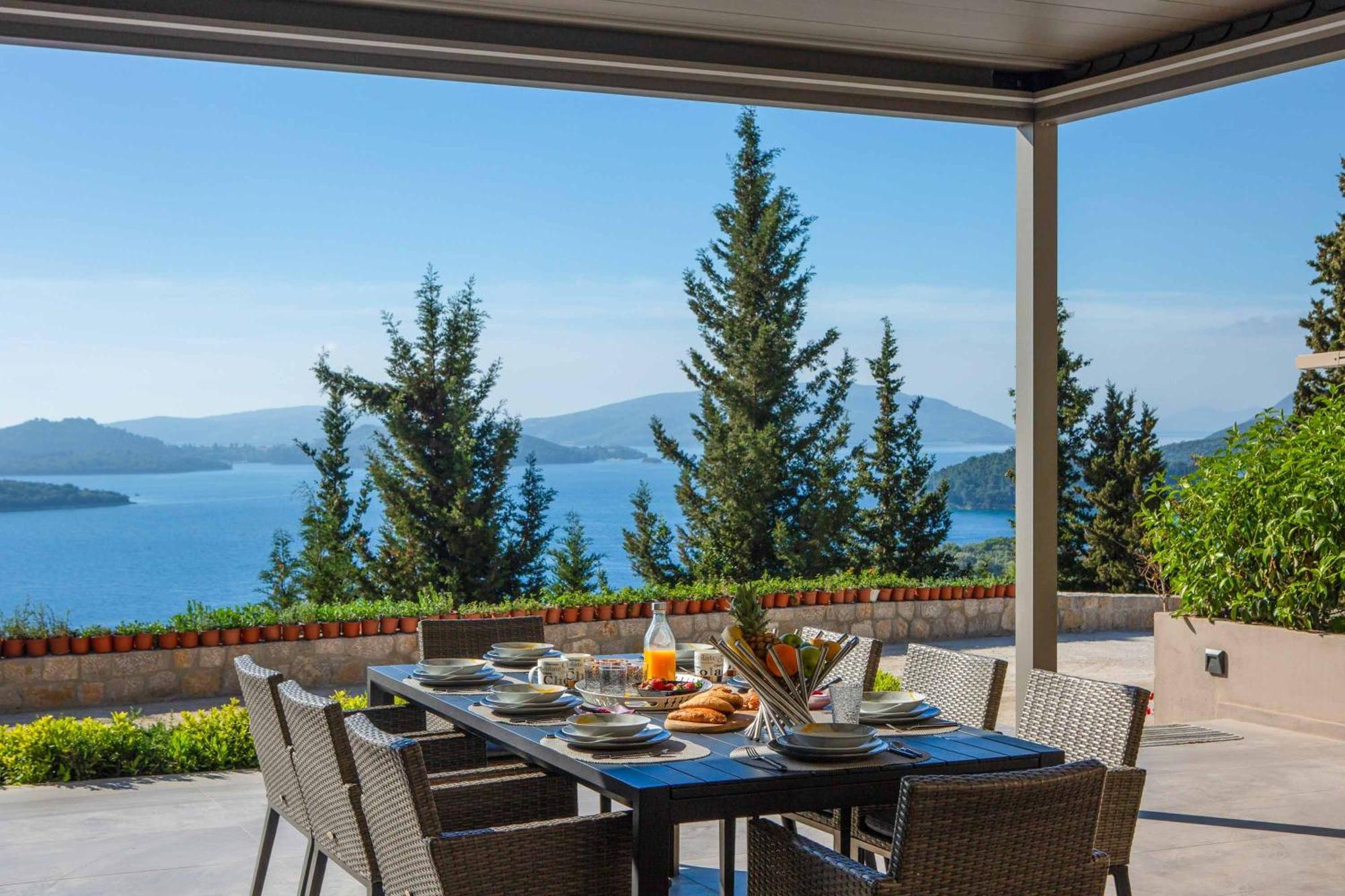 Villa Ino Lefkas Nydri  Esterno foto