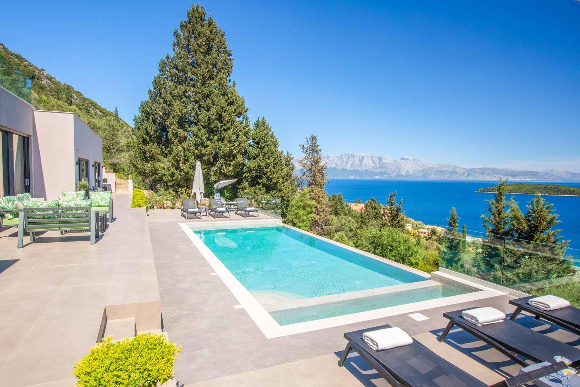 Villa Ino Lefkas Nydri  Esterno foto