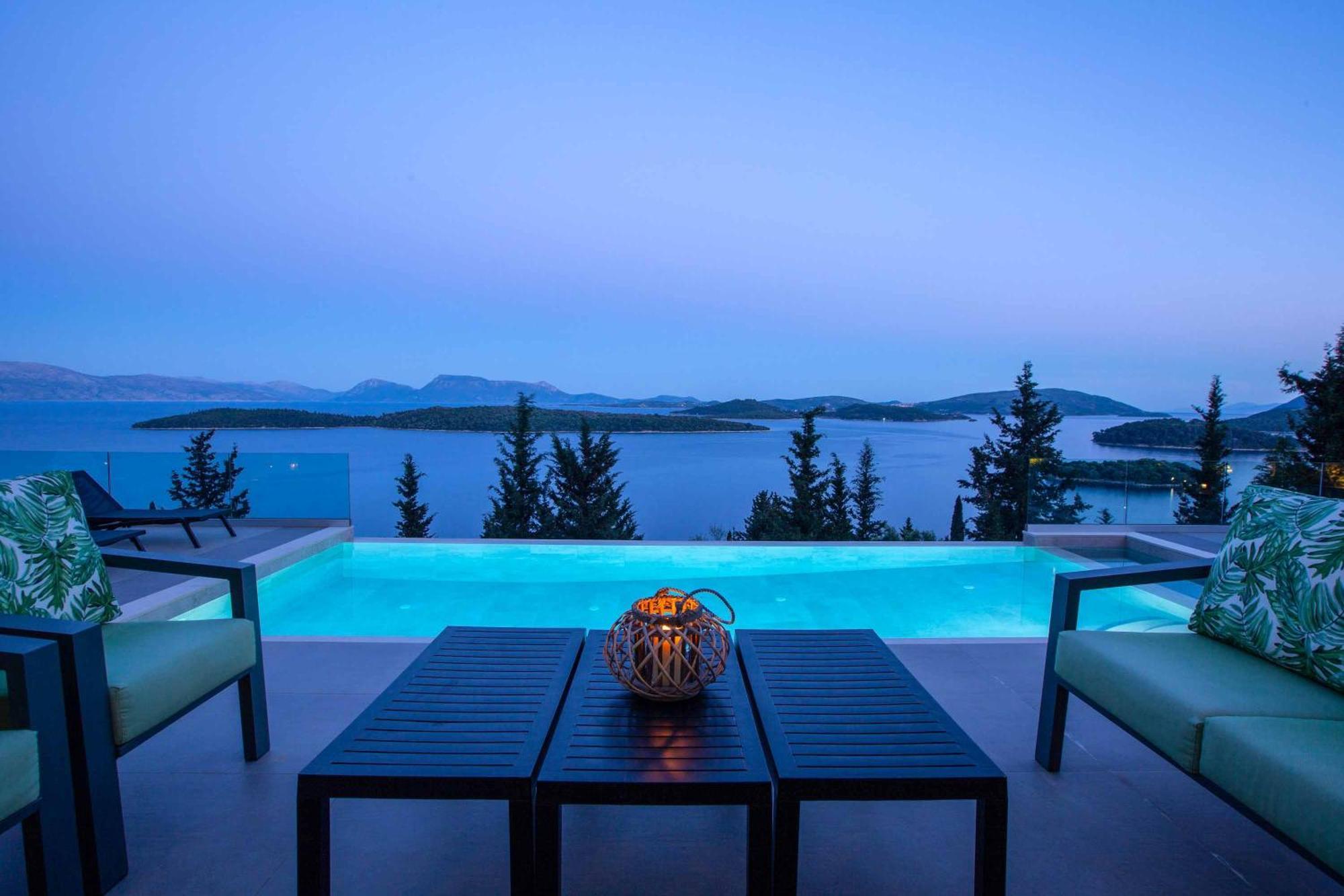 Villa Ino Lefkas Nydri  Esterno foto
