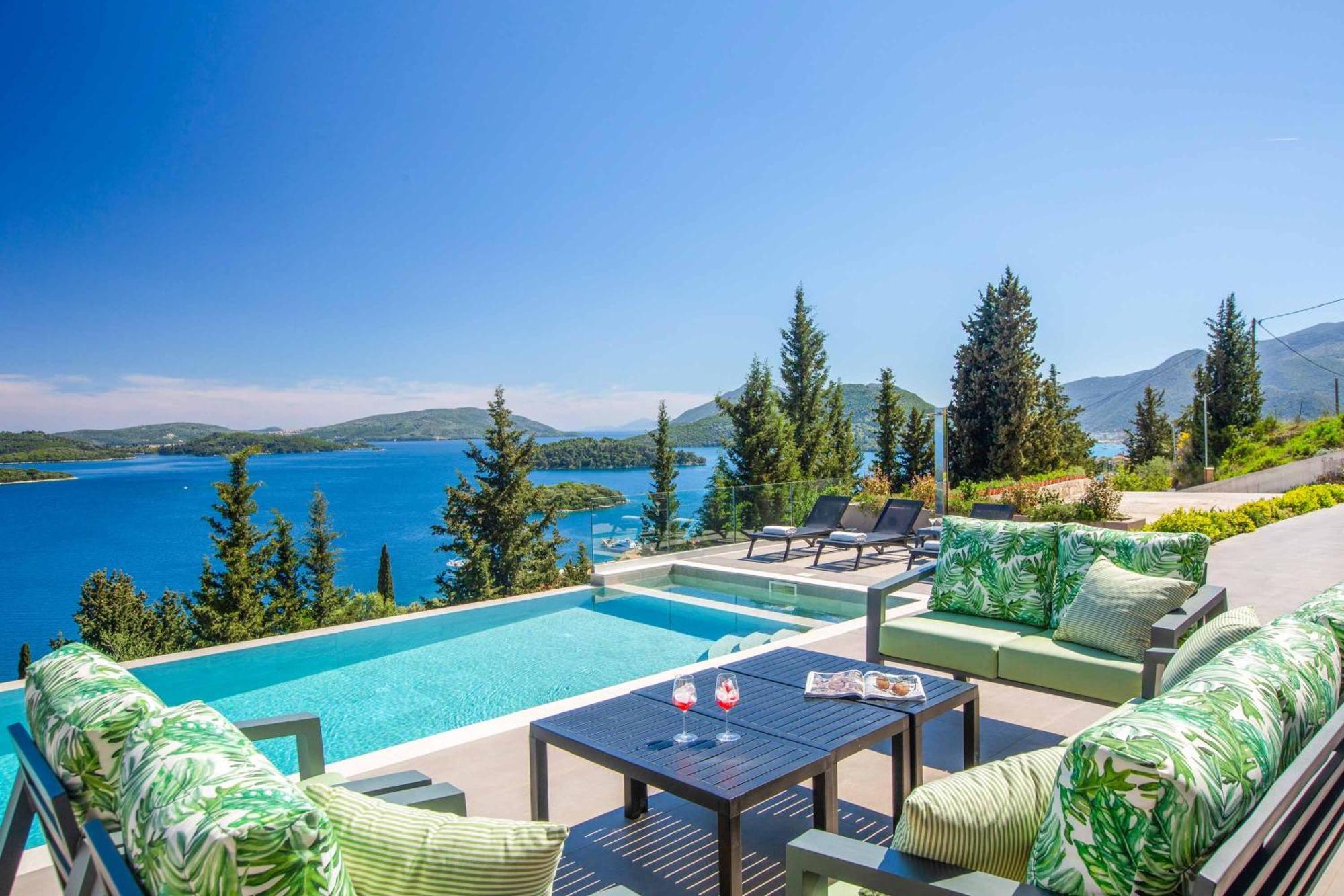 Villa Ino Lefkas Nydri  Esterno foto