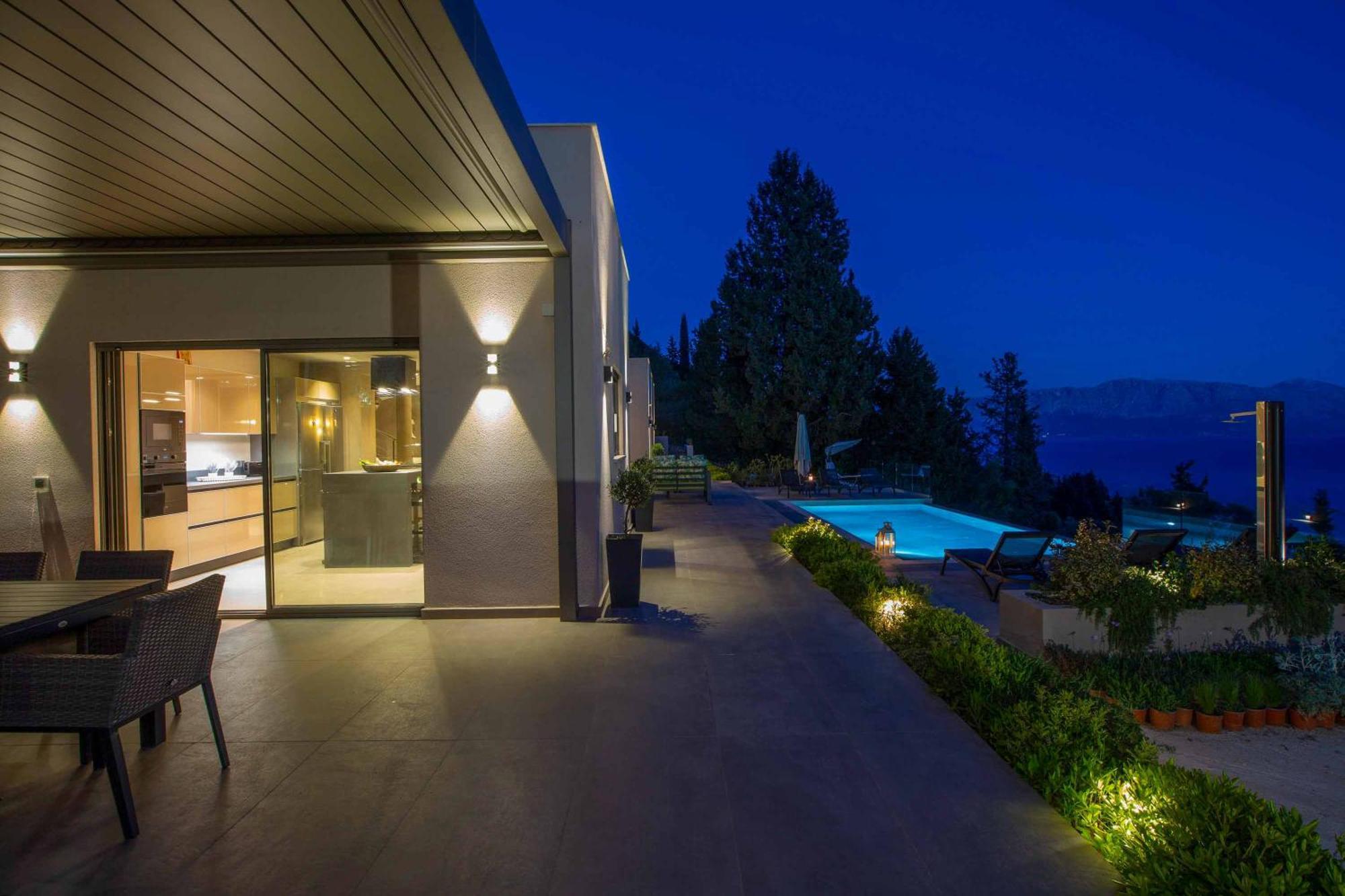 Villa Ino Lefkas Nydri  Esterno foto