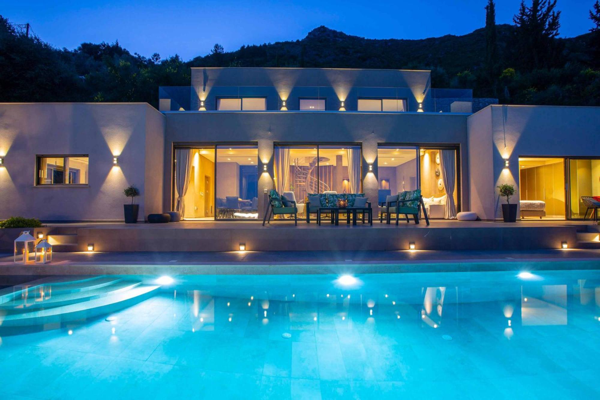 Villa Ino Lefkas Nydri  Esterno foto