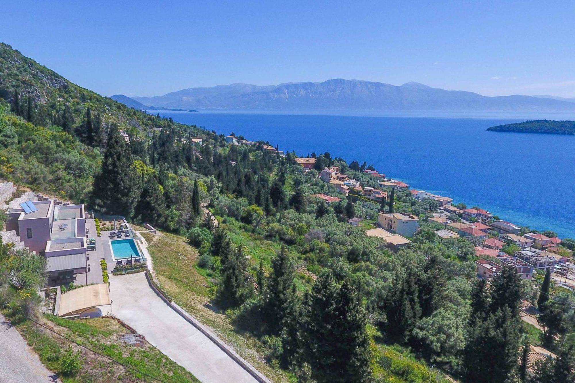 Villa Ino Lefkas Nydri  Esterno foto