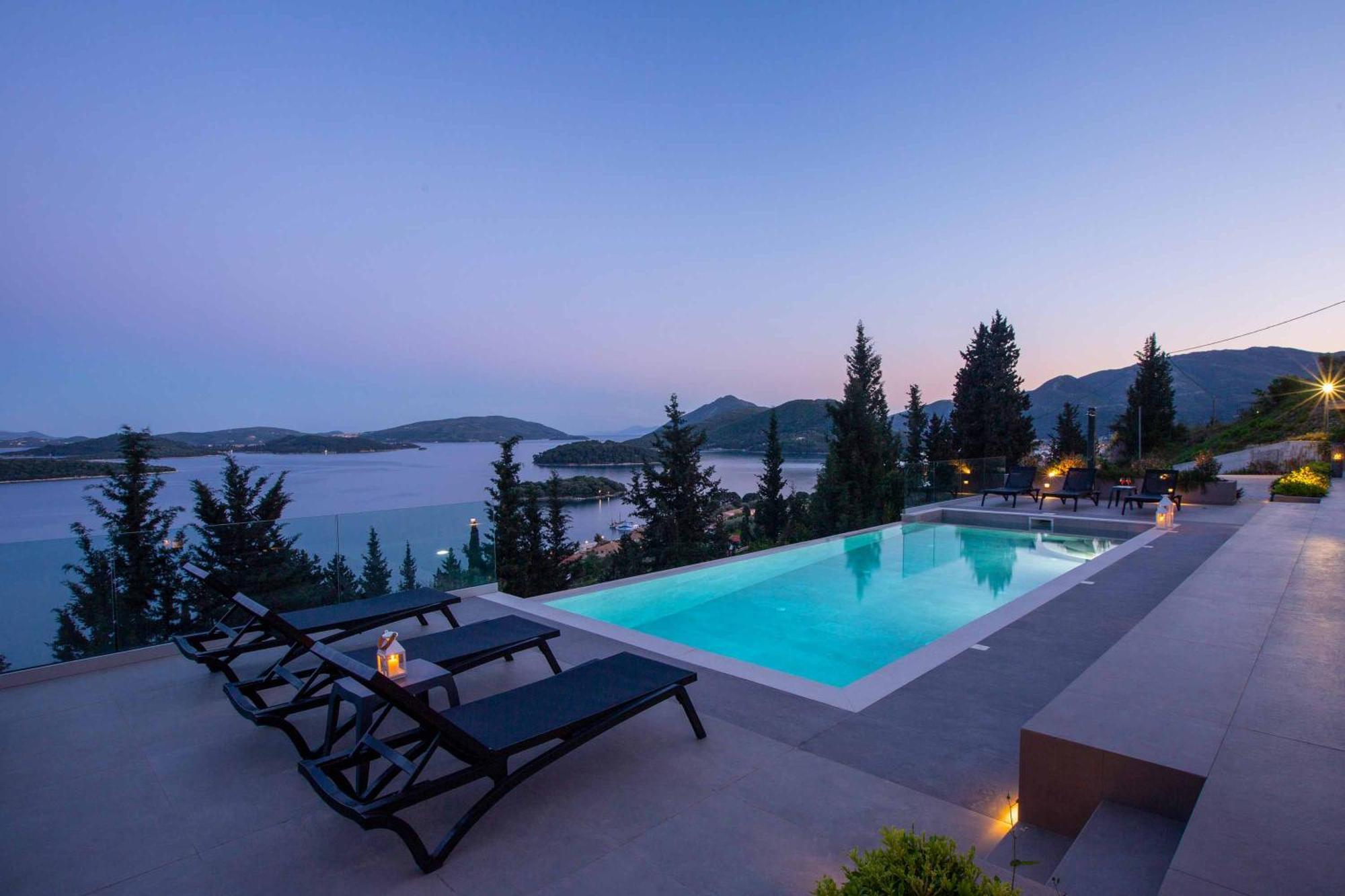 Villa Ino Lefkas Nydri  Esterno foto