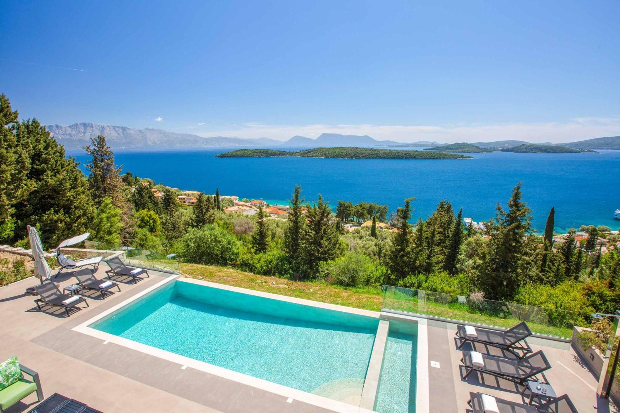 Villa Ino Lefkas Nydri  Esterno foto