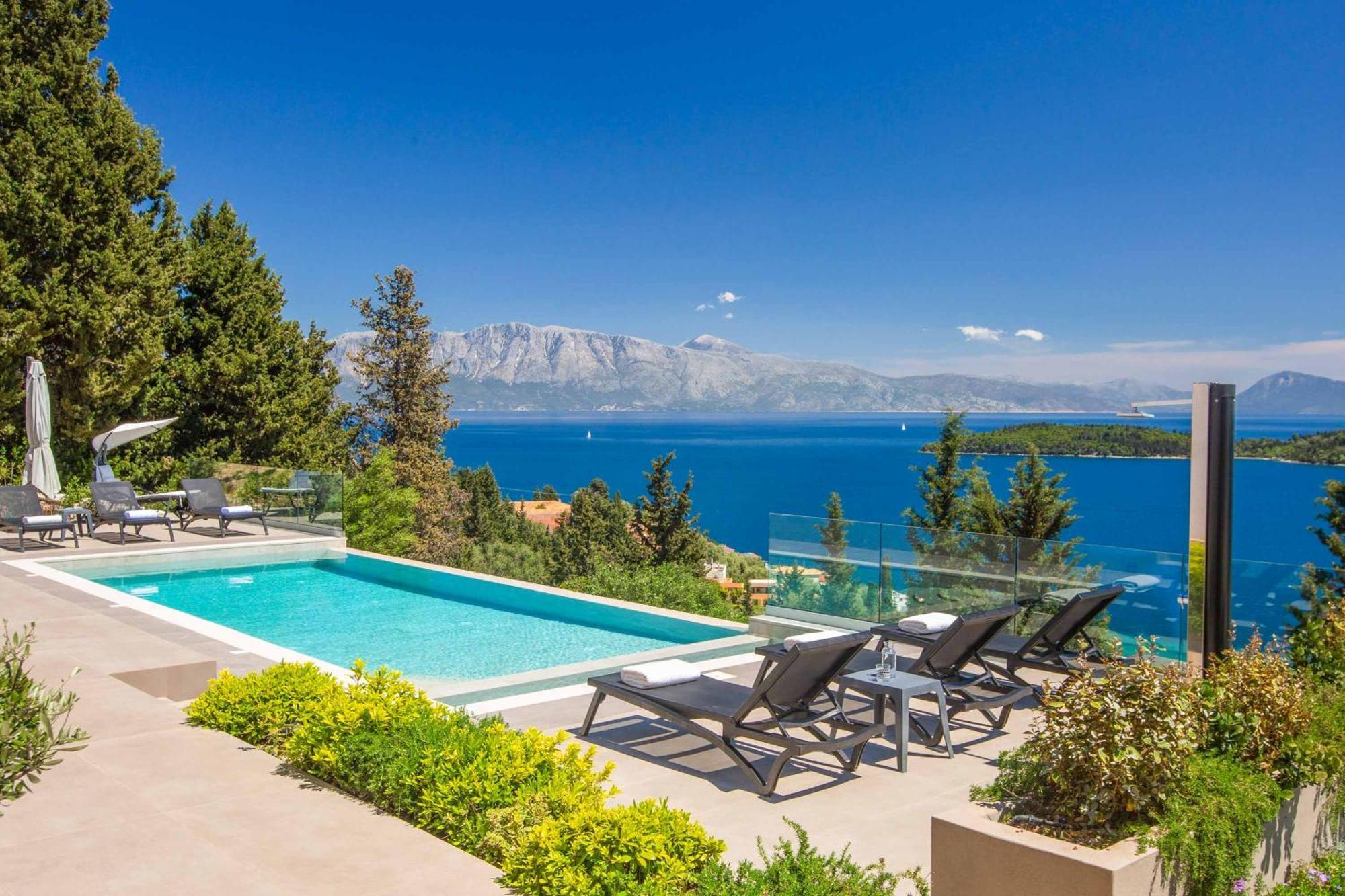 Villa Ino Lefkas Nydri  Esterno foto